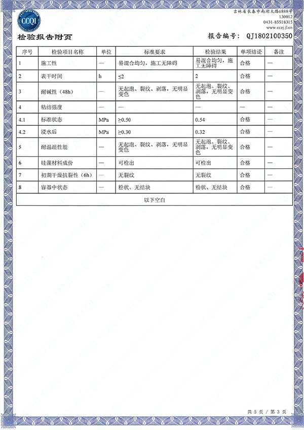 耐碱性能-长春产品质量监督检察院检验报告